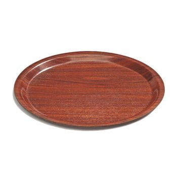 Triaform Lamine Yuvarlak Kaymaz Tepsi, 38 Cm