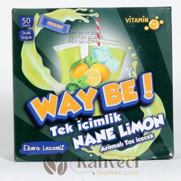 WAY BE TEK NANE LİMON İÇİM(50 STİCK)
