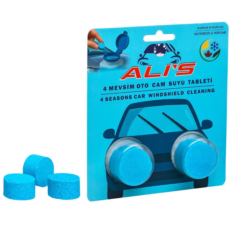 ALİ'S 4 MEVSİM OTO  CAM SUYU TABLETİ