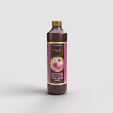 CALLEİ ŞİŞE FRAMBUAZ WAFFLE 1 KG / FRAMBUAZ AROMALI KREMA