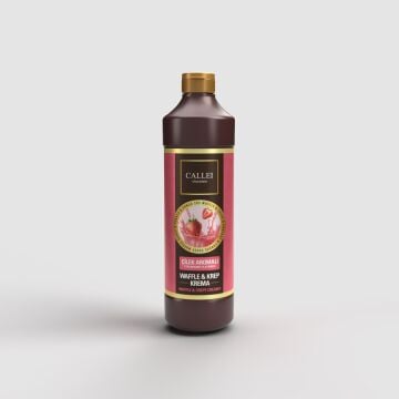 CALLEİ ŞİŞE ÇİLEK WAFFLE 1 KG / ÇİLEK AROMALI KREMA