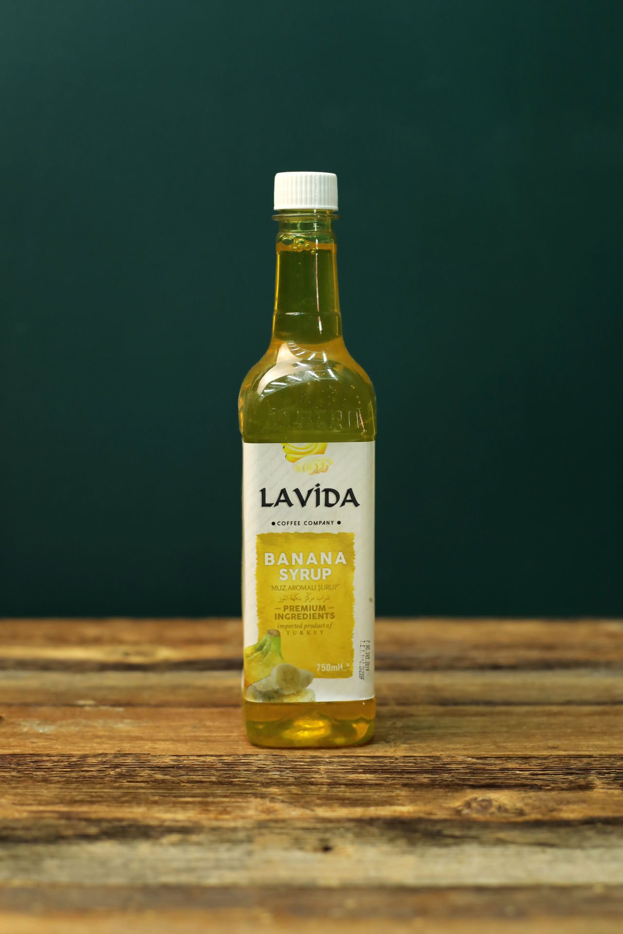 Lavida Muz Aromalı Şurup, 750ml